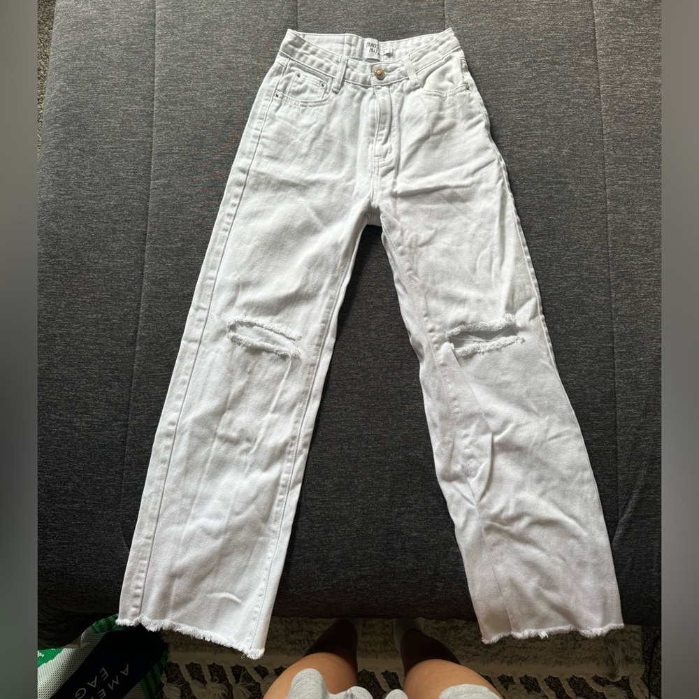 Princess Polly white jeans